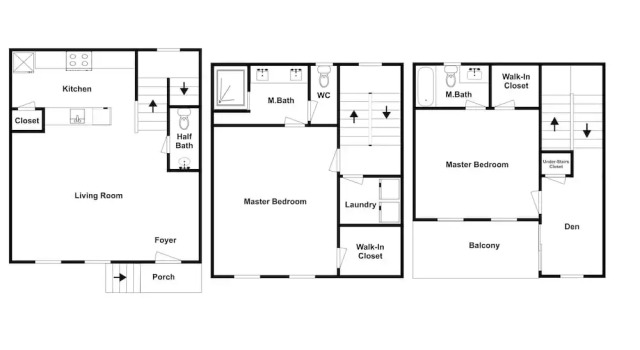 Newly Built All-suite W/ Private Balcony 2 Bedroom Townhouse, Prenota Casa vacanze Nashville Tennessee