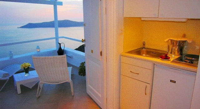 Студия с балконом и с видом на море Aeolos Art & Eco Suites Adults Only