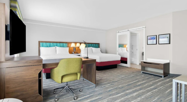 Четырёхместная студия Hampton Inn & Suites Chicago Medical District Uic
