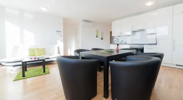 Апартаменты с 2 комнатами с балконом Duschel Apartments Wien-Hauptbahnhof