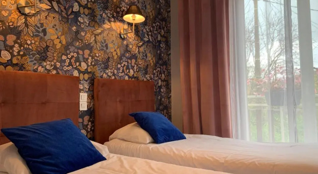 Двухместный номер Standard Logis hôtel restaurant Auberge Du Cheval Blanc