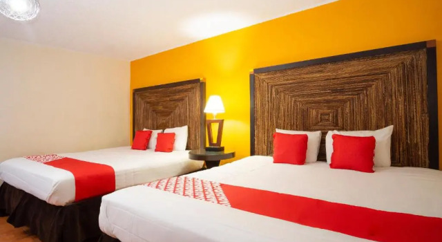 Двухместный номер Deluxe OYO Hotel Hacienda Don Luis