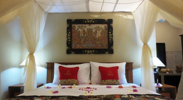 Люкс с видом на сад Taruna Boutique Homestay & Spa
