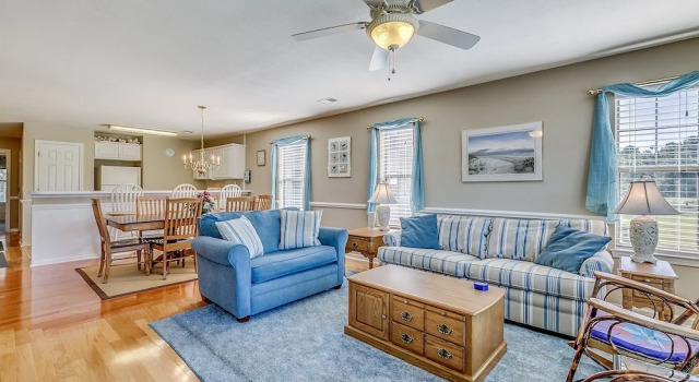 Номер Standard Fifty-seven Sea Ii This Spacious And Beautiful Condo Overlooking Pond And 4th Hole 2 Bedroom Condo by Peace Vacations