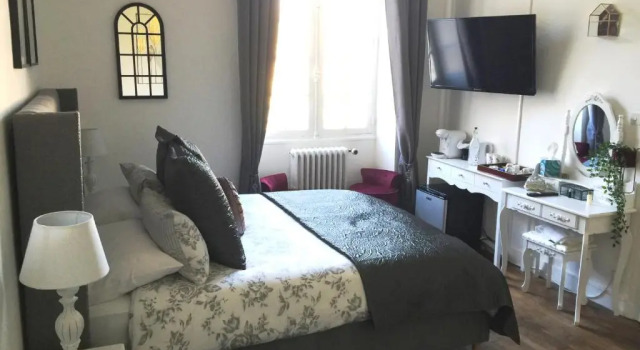 Четырёхместный номер Standard Vue du Château dExcideuil en chambres