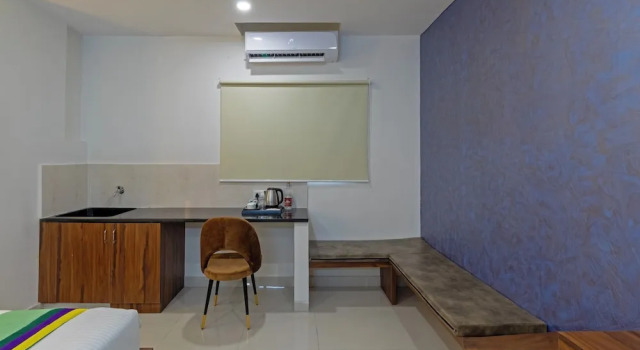 Двухместный номер Deluxe Treebo Raghavendra Tranquil Inn Bellandur