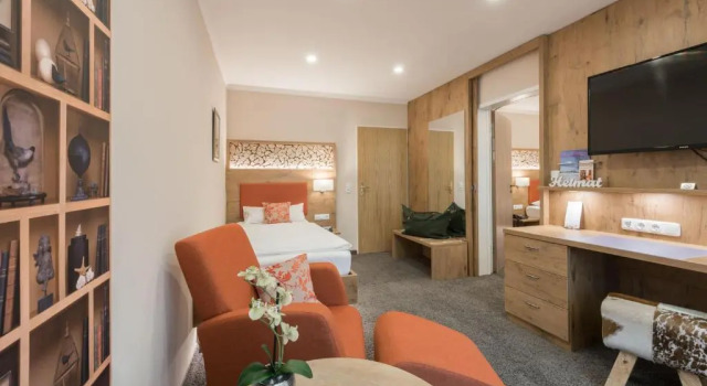 Одноместный номер Comfort с балконом Hotel Pension Fortuna