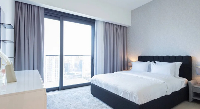 Mh- Act - Burj View 3bhk-ref4001, Забронировать Апартаменты/квартира Даунтаун Дубай , рядом с Дубайский аквариум
