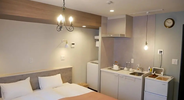 Двухместный номер Standard 7 Rooms Hotel & Cafe - ディズニーと空港までバス1本 - 全室キッチン付き