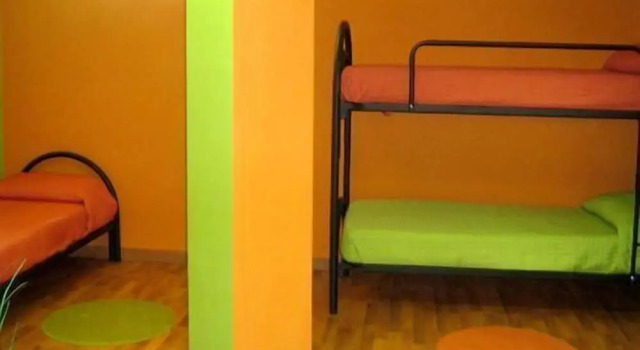 Кровать в общем номере Central Station Inn - Hostel