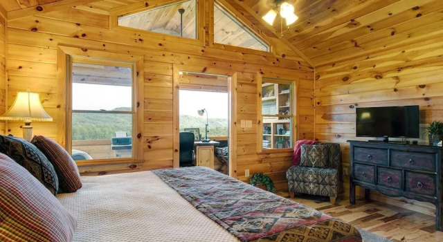 Inspiration Ridge Nevaeh Cabin Rentals, Rezerwuj Dom wakacyjny Blue Ridge Georgia