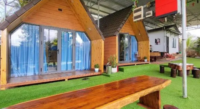 Бунгало TFarmstay villa and resort Buon Ma Thuot City