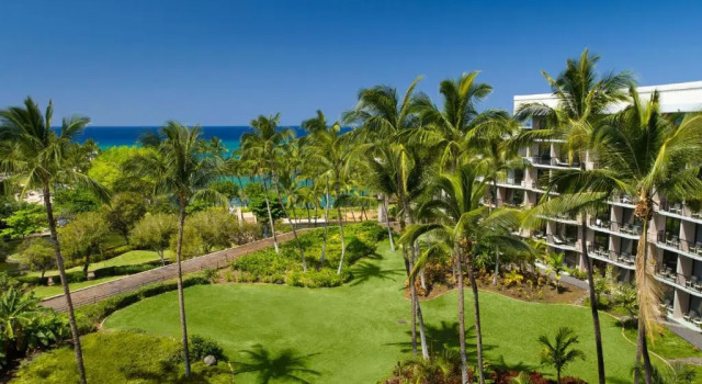 Номер Standard с частичным видом на океан Hilton Grand Vacations Club Ocean Tower Waikoloa Village