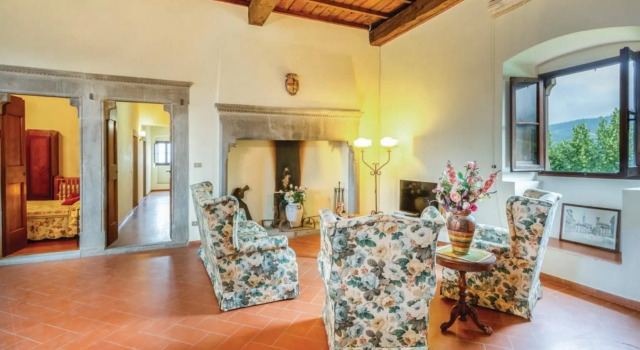 Villa Il Castello, Prenota Villa Ortignano Raggiolo Toscana