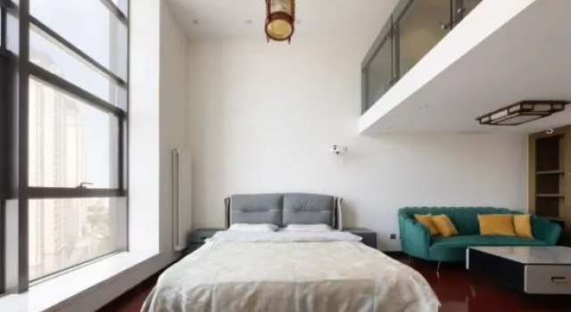 Семейный люкс Deluxe Дуплекс Tianjin Junlu Hotel Apartment (Haihe Daguan Five Avenue Branch)