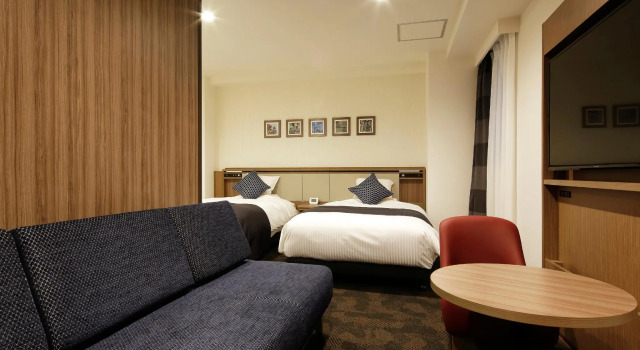Трёхместный номер Comfort HOTEL MYSTAYS Sapporo Susukino