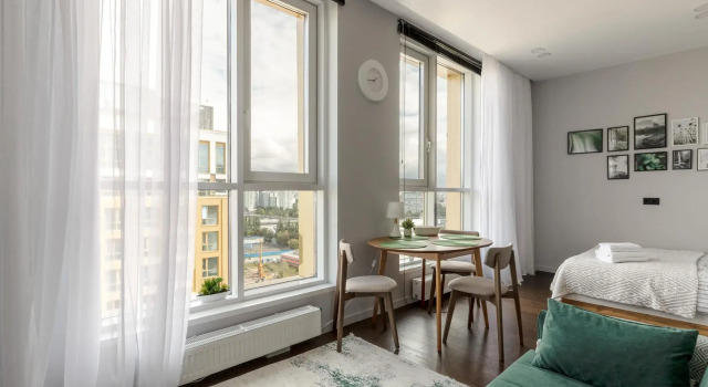 Host Service on Mustai Karim 12 (1), Book Apartment Moscow Russia