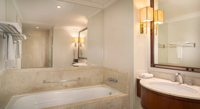 Camera doppia Deluxe con vista Sheraton Surabaya Hotel & Towers