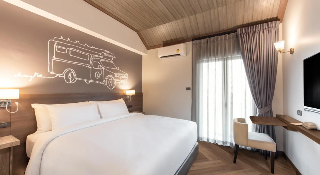 Номер Deluxe Sanae Oldtown Hotel