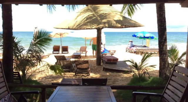 Двухместный номер Deluxe рядом с пляжем Phu Quoc Kim - Bungalow On The Beach