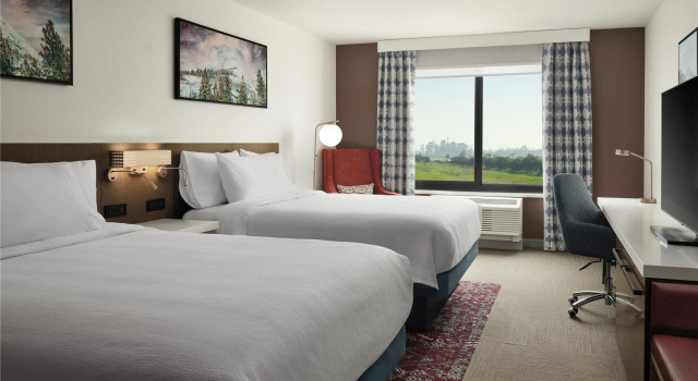 Четырёхместный номер Standard Hilton Garden Inn Merced