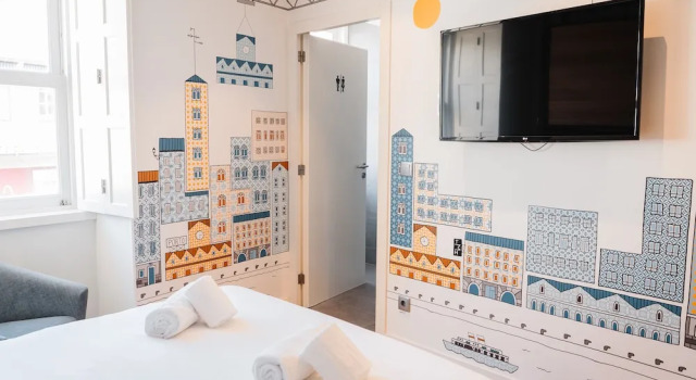 Двухместный номер The Central House Porto Ribeira