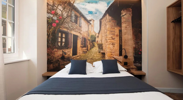 Номер Standard Hôtel Restaurant Le Relays du Chasteau - Logis Hôtel