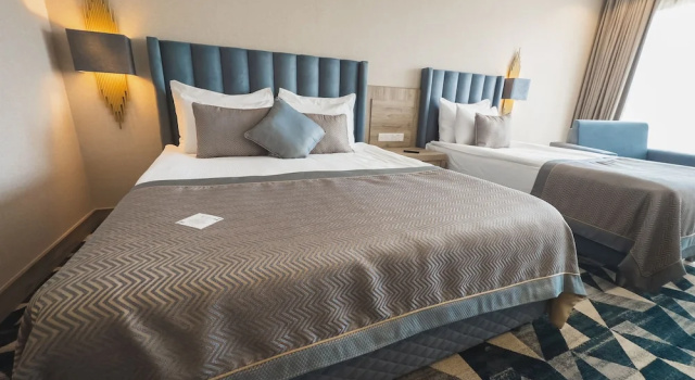 Номер Standard с балконом и с частичным видом на море Hotel The Arkin Iskele Hotel