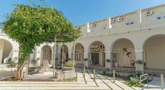 Семейный номер Standard с балконом и с видом на сад Olive Grove Beachfront Apartments & Suites