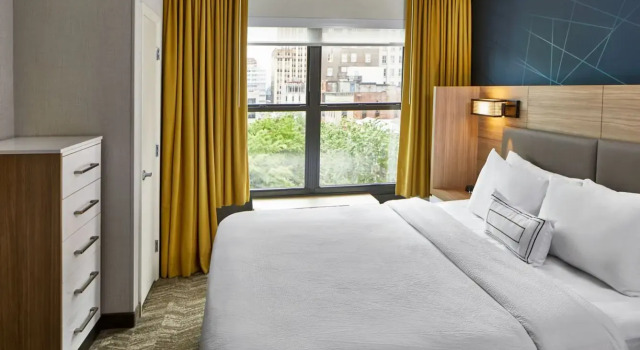 Двухместная студия SpringHill Suites Memphis Downtown