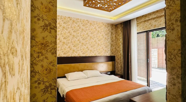 Двухместный номер Standard с балконом и с видом на сад My Green Otel