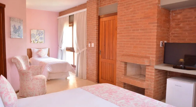 Шале Deluxe с балконом Pousada Villa dos Leais