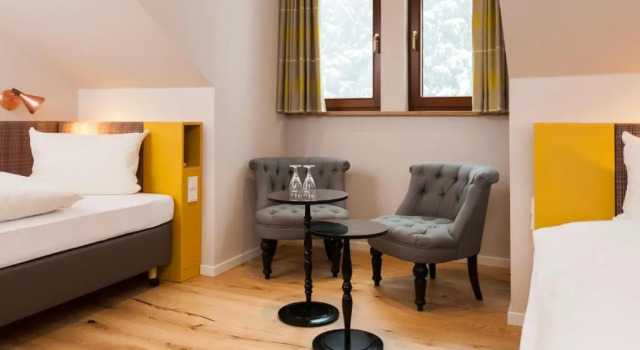 Одноместный номер Comfort с балконом Hotel zum Taufstein