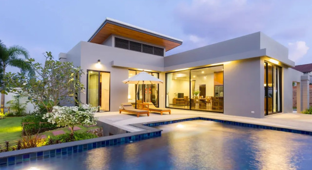Вилла с 3 комнатами VILLA TOBA Pool Baan Bua Estate Naiharn beach
