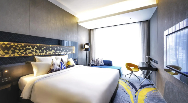 Двухместный room Deluxe Novotel Singapore On Stevens