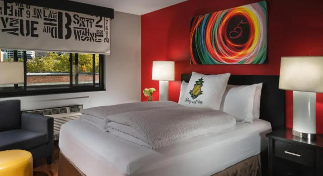 Двухместный номер Urban Staypineapple, Hotel FIVE, Downtown Seattle
