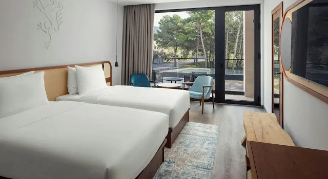 Четырёхместный номер Standard с балконом и с видом на парк The Isolano, Adults Friendly Resort, Autograph Collection