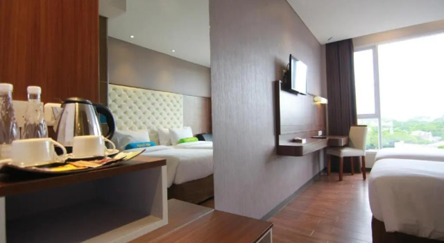 Superior Dvoulůžkový s manželskou postelí pokoj Grand Tebu Hotel