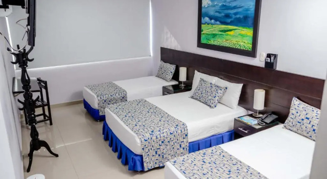 Четырёхместный номер Standard Hotel Medellin Rodadero