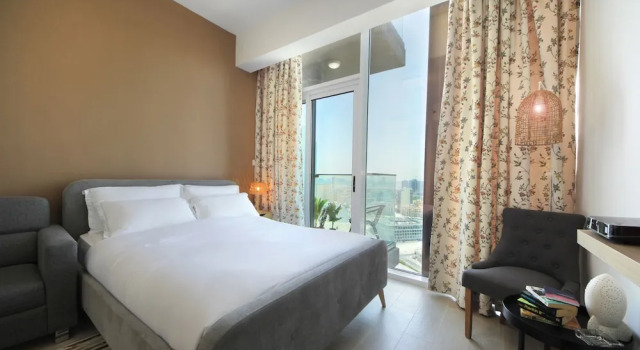 Апартаменты Standard Chic & Cozy Studio Stay - Bloom Towers, JVC Dubai