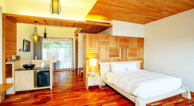 Двухместный номер Deluxe с балконом Bay Forest Boutique B&B