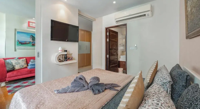 950m to Patong Beach Pool&Gym C211, Забронировать Апартаменты/квартира Отели Южного Таиланда с парковкой, Парковка