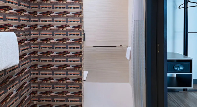 Четырёхместный люкс с видом на бассейн Aloft by Marriott Austin Southwest