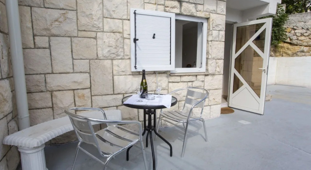 Апартаменты c 1 комнатой с видом на море Apartmani Villa Dvorski