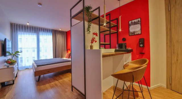 Номер Deluxe Aeronaut Serviced Apartments Neukölln-Kreuzberg powered by Pearl 1