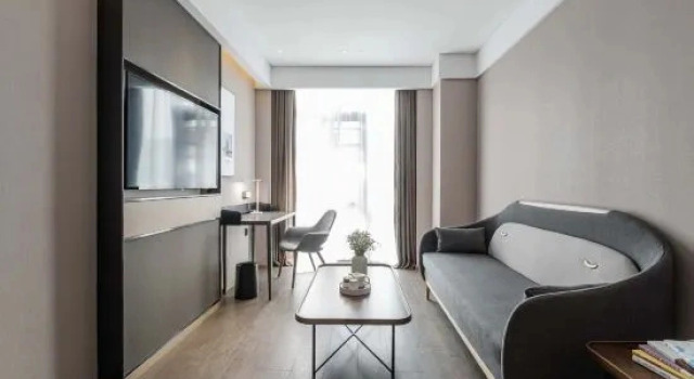Двухместный люкс с видом на улицу Yaduo Hotel, Dongshahu, Suzhou Industrial Park