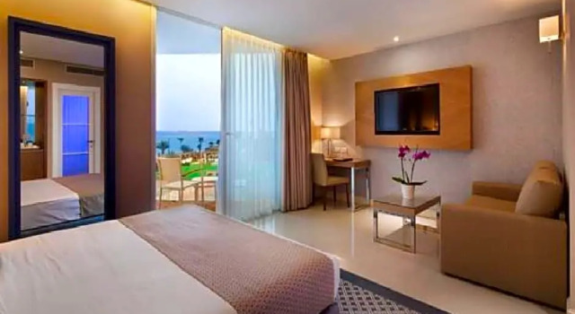 Habitación doble De lujo con balcón y con vista al mar Herbert Samuel The Reef Eilat