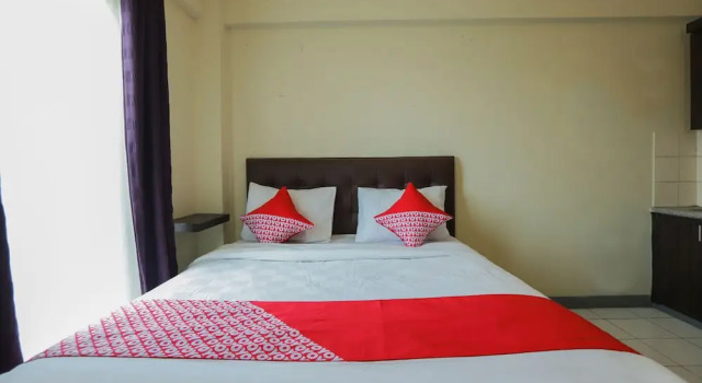 Deluxe Dvoulůžkový s manželskou postelí pokoj OYO 2103 Lauv Room 2 Grand Centerpoint Tower B