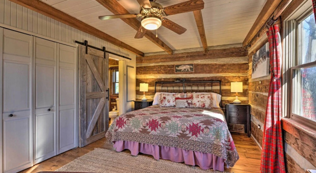 Cabin Near Boone w/ Hot Tub & Mountain Views, Reserva ahora Casa o chalet Fleetwood 