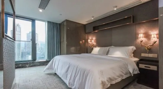 Люкс Deluxe Today High-rise River View Homestay (Chongqing Jiefangbei Pedestrian Street Hong Ya Dong)